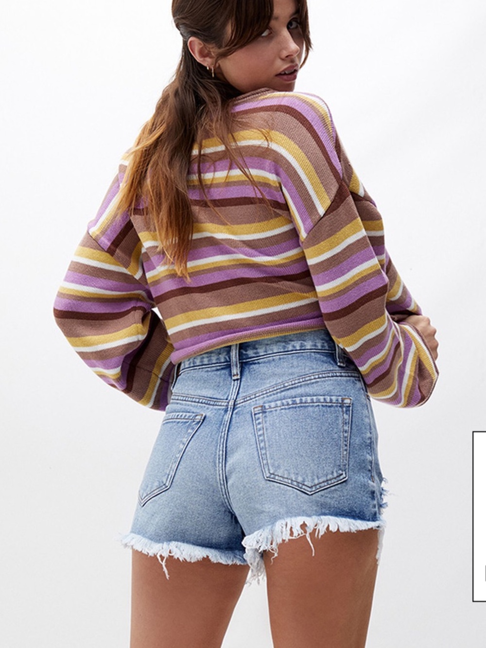 PacSun Vintage High Rise Denim Shorts - Picture 9 of 9